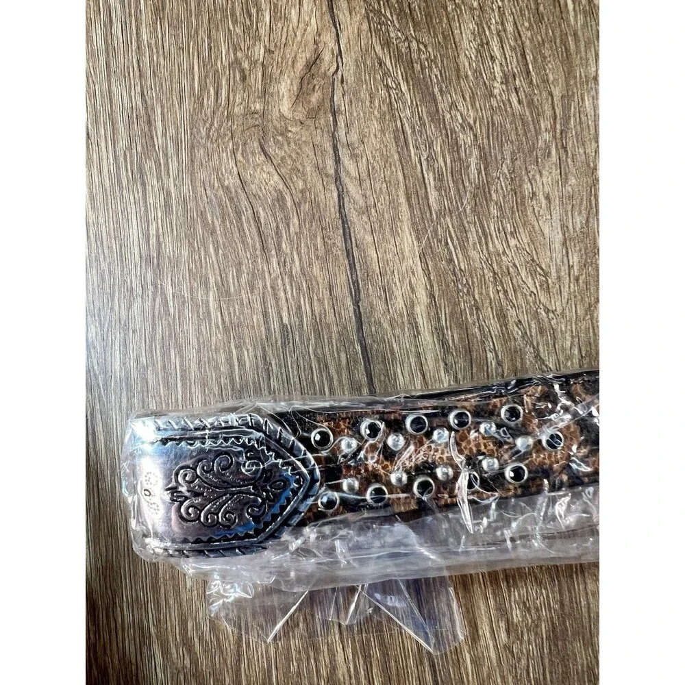 Hot In Hollywood Leopard Belt 20397H L/XL